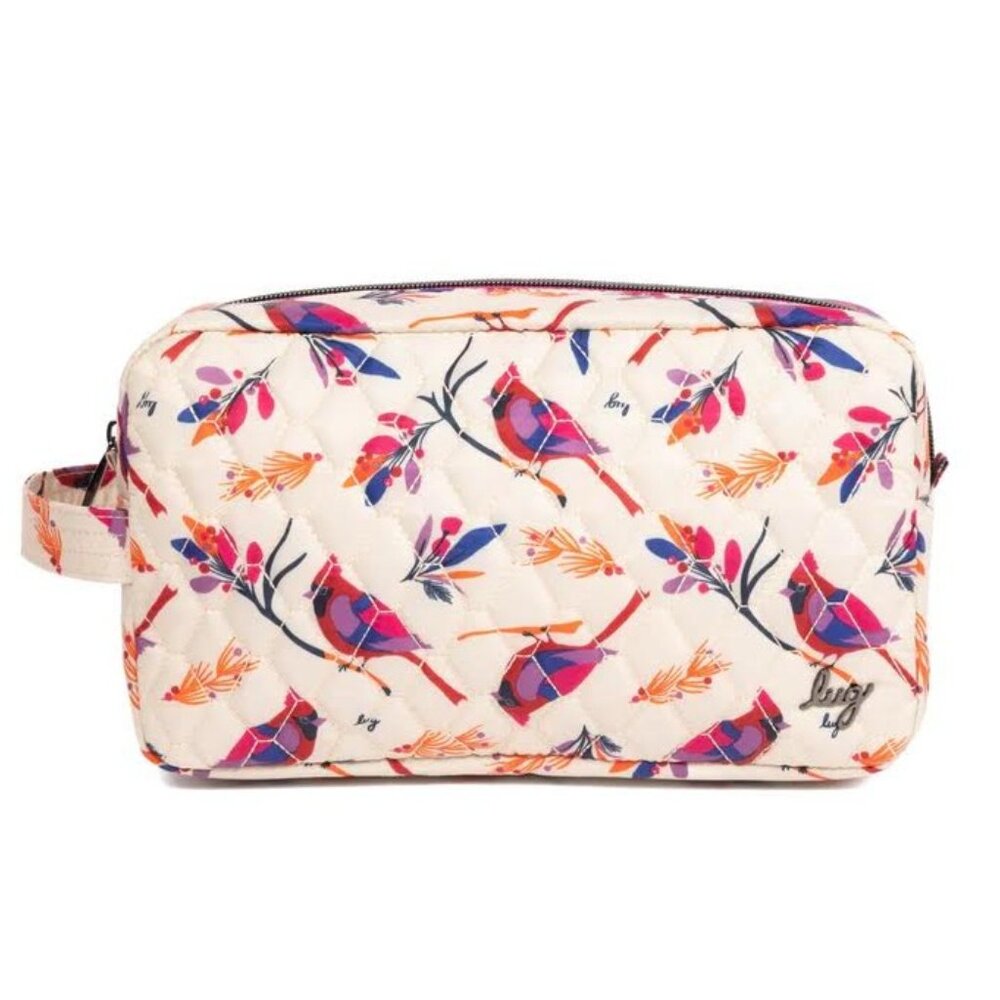 Lug Bunker Toiletry Cosmetic Case Cardinals Cream